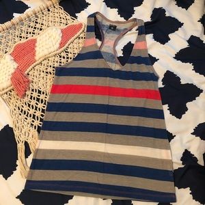 EUC BDG Urban Outfitters Striped Racerback Tank